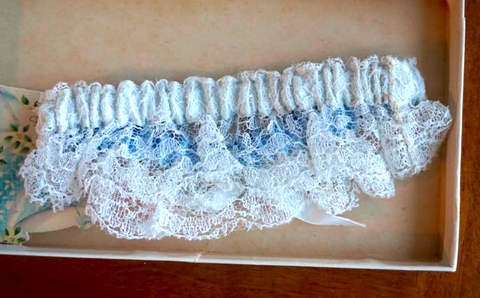 heirloom wedding garter 