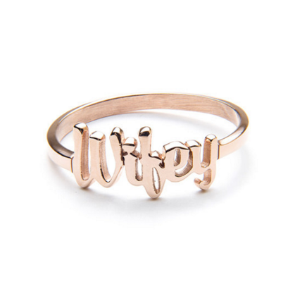 wifey ring my beloved collection