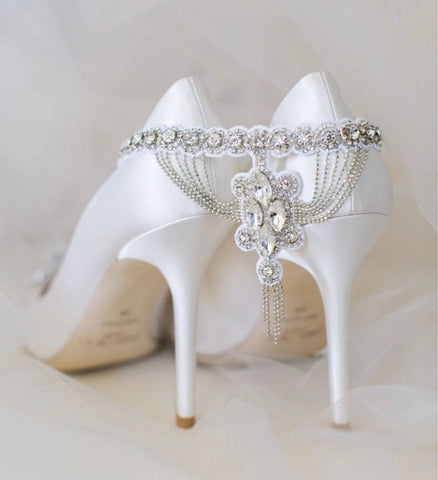 great gatsby wedding garter 