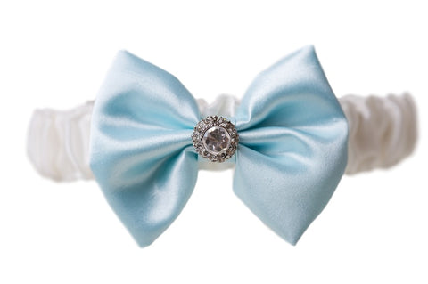 something blue wedding garters