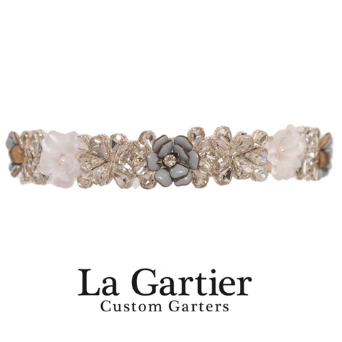 Wedding Garters with Swarovski Crystals – La Gartier Wedding Garters