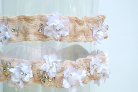 hayley paige wedding garter set 