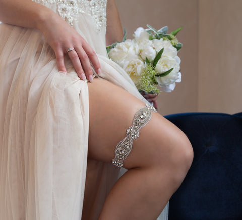 News – crystal bling wedding garter – La Gartier Wedding Garters