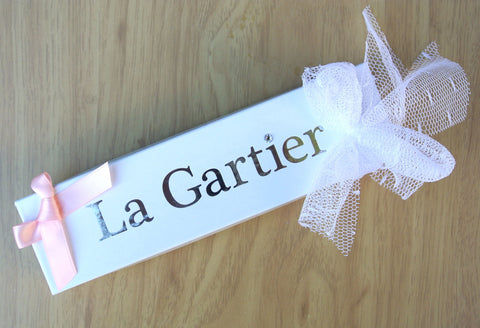 La Gartier Wedding Garters Box