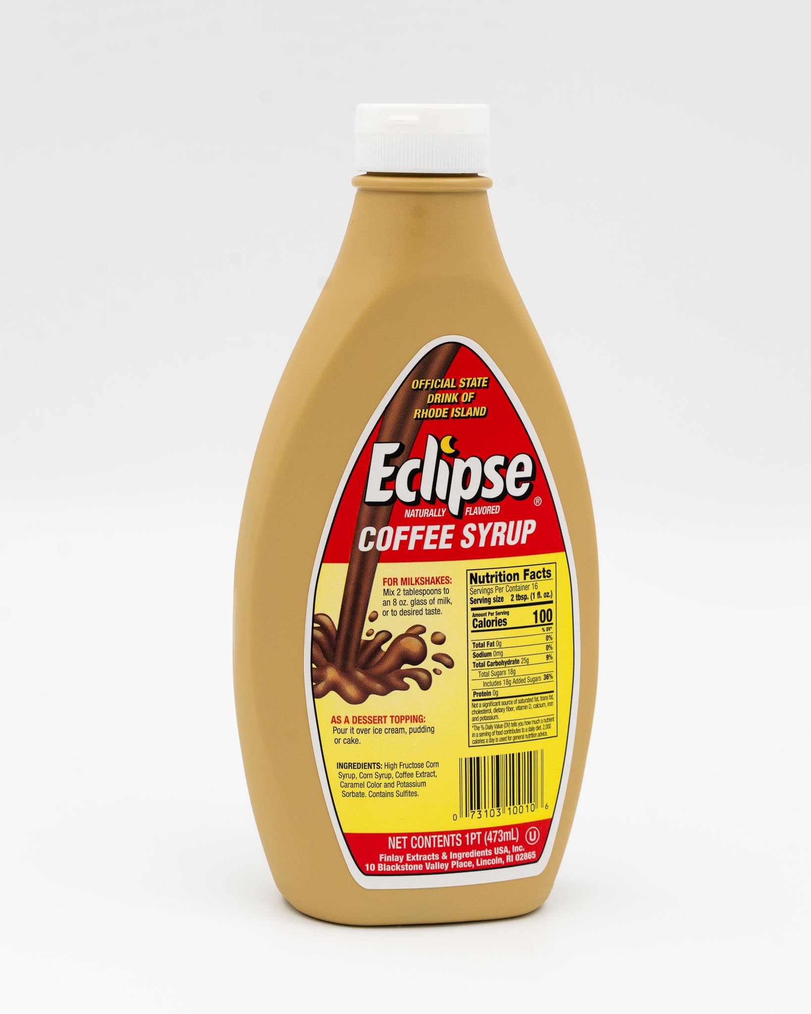 Eclipse Coffee Syrup 16oz Little Rhody Foods Inc