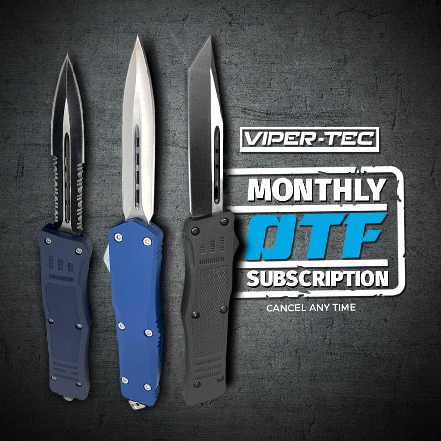 Viper Tec Chrome Knuckle OTF Pocket Knife