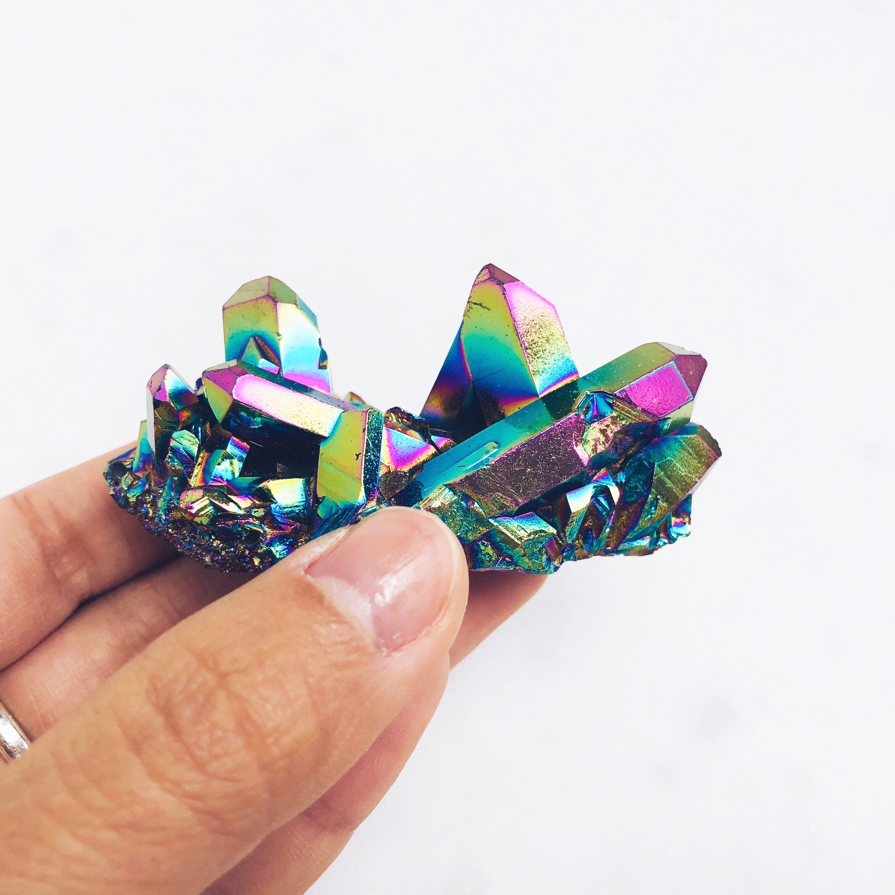 angel aura crystals