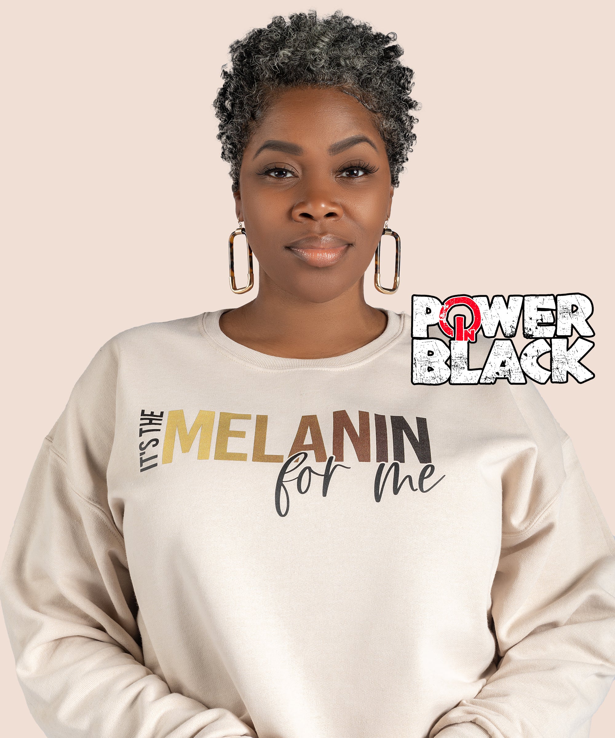 Image of It's The Melanin For Me Sweatshirt