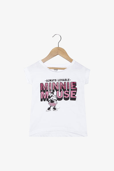 minnie mouse graphic tee
