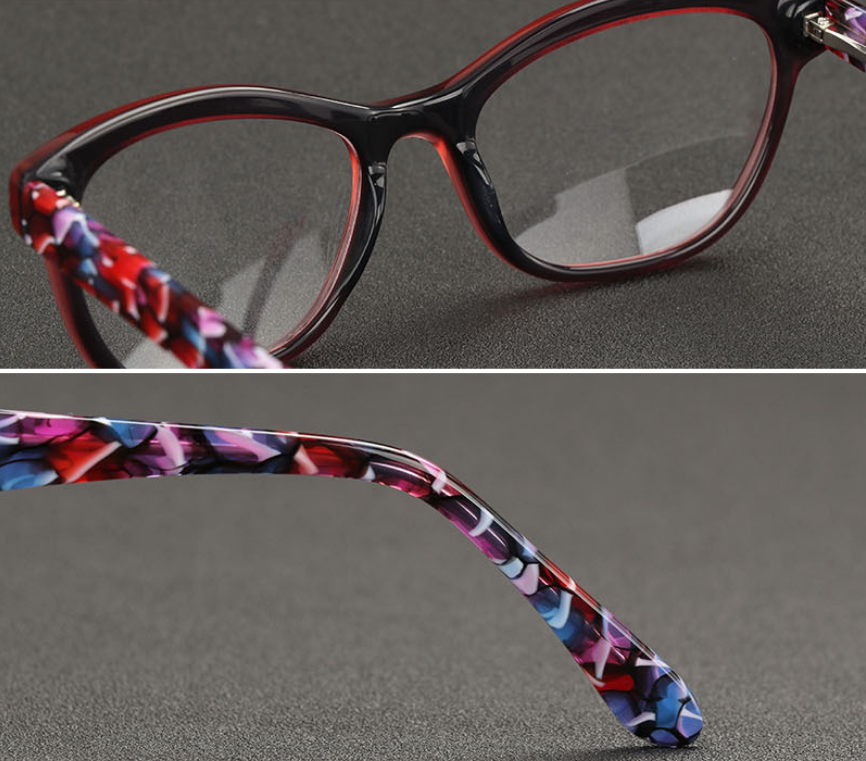Transition Glasses Progressive +1.0~+3.5 Reading Womens Varifocals Photochromic
