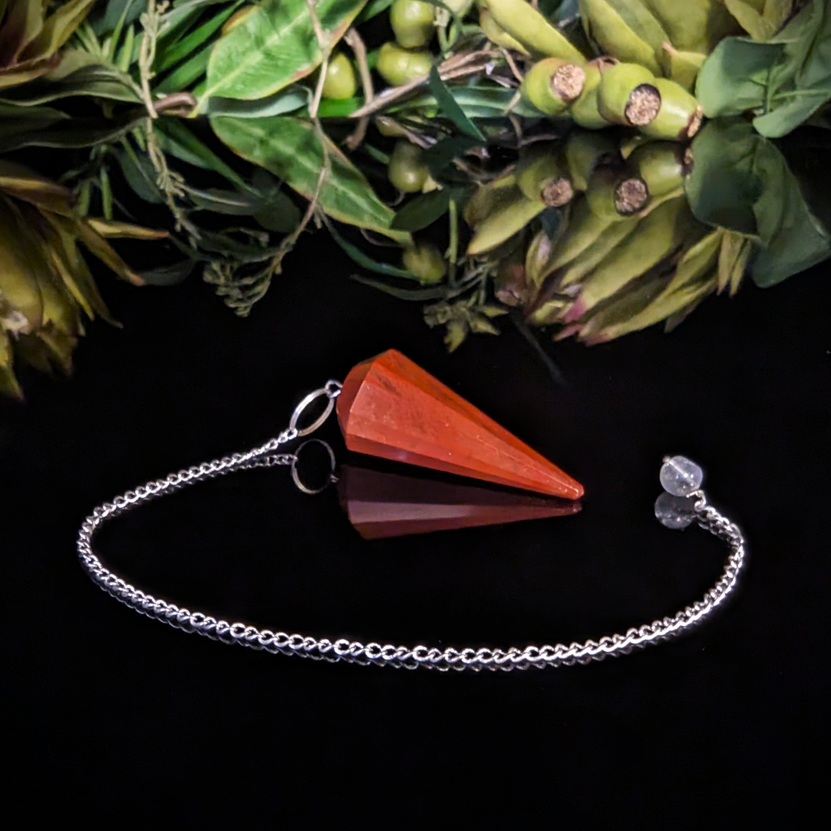 Red Jasper Pendulum 