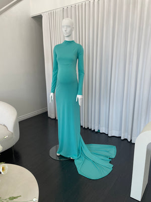 Tiffany Blue Turtleneck - ANYUTA  COUTURE
