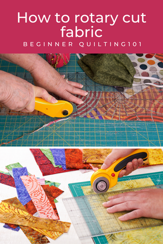 Altogether Patchwork, how to rotary cut fabric, how to cut quilting fabric, using a rotary cutter, beginner quilting, quilting for beginners