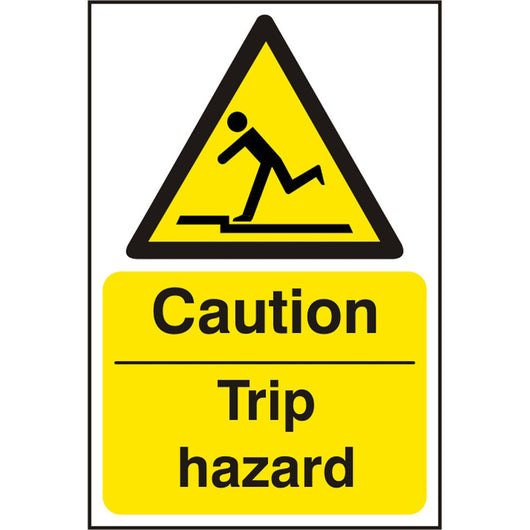 Caution Trip Hazard S.A.V Sign | IndustraCare