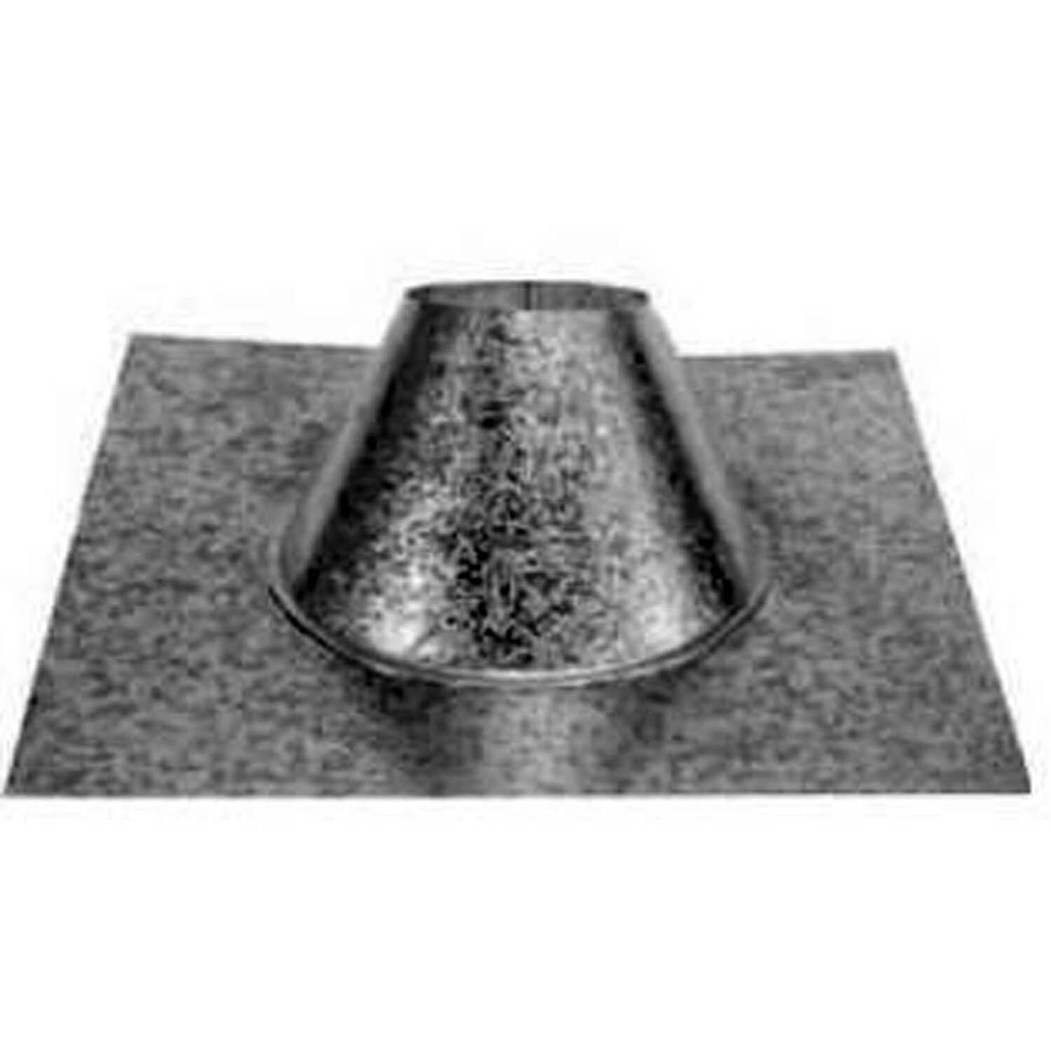 4" Simpson PelletVent PRO, DSA Roof Flashing (7/12-12/12): 4PVP-F12DS