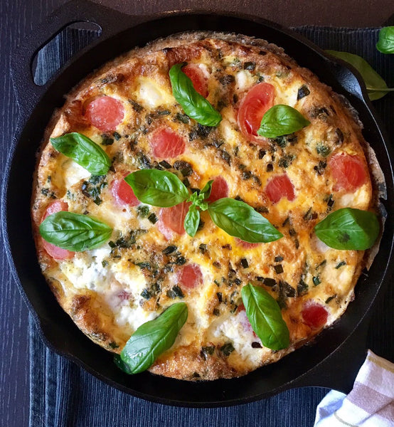 cast iron skillet fritata