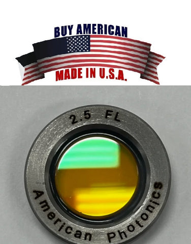 Lente focal American Photonics Lens Pro de 2,5"