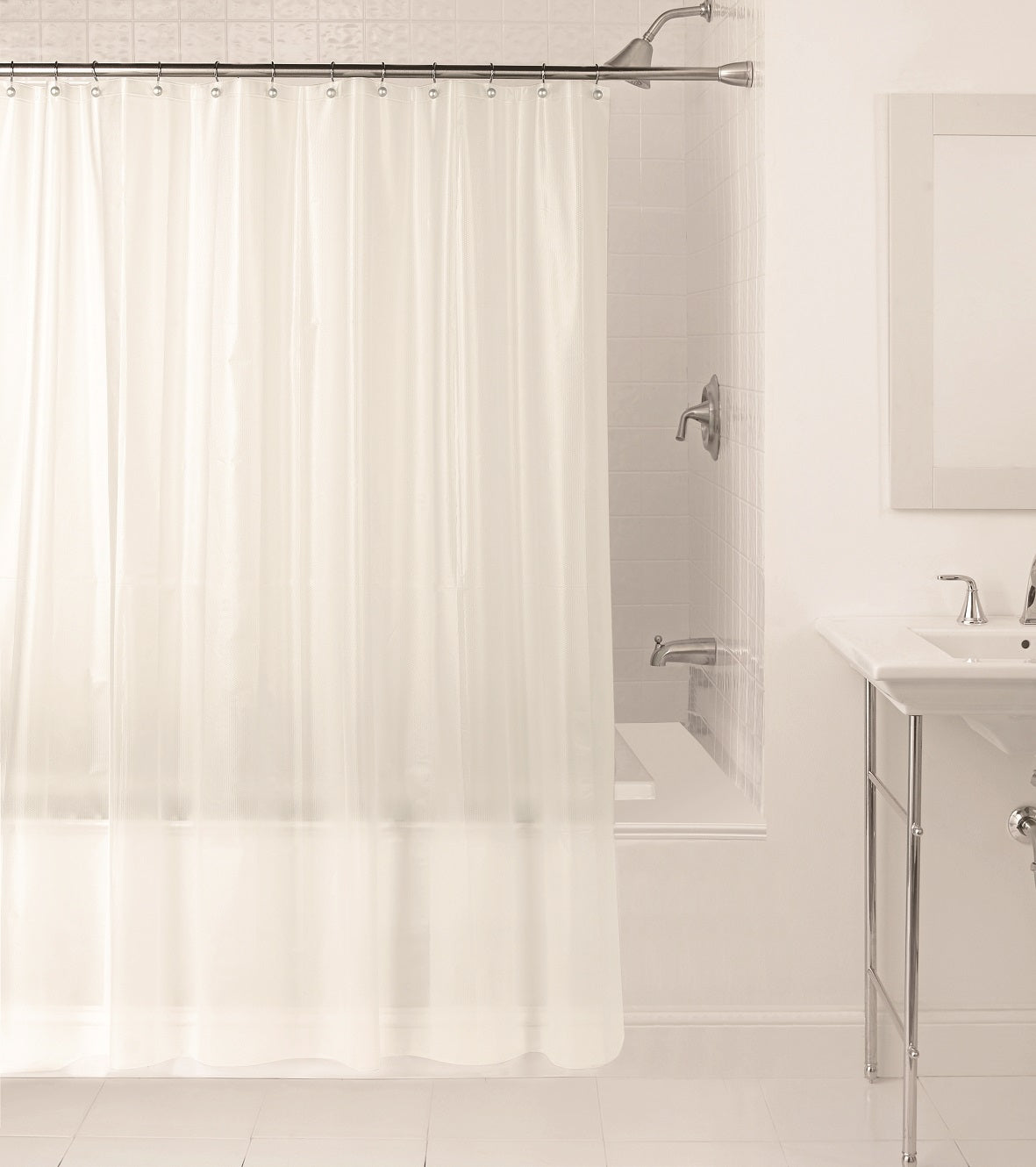 Cortina de Baño Transparente 70 x 72"— Kennedy Home