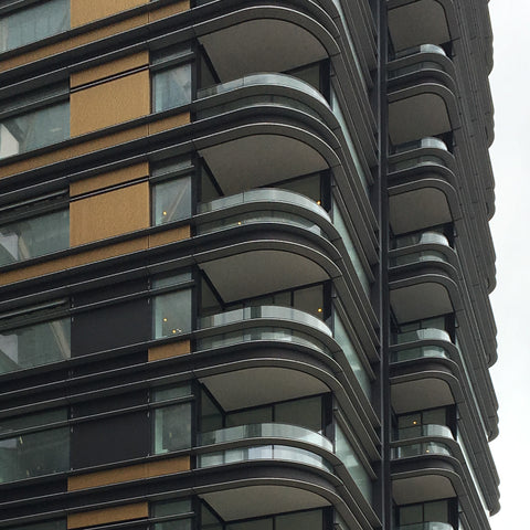 Tower Block in London - echoes of Art Deco