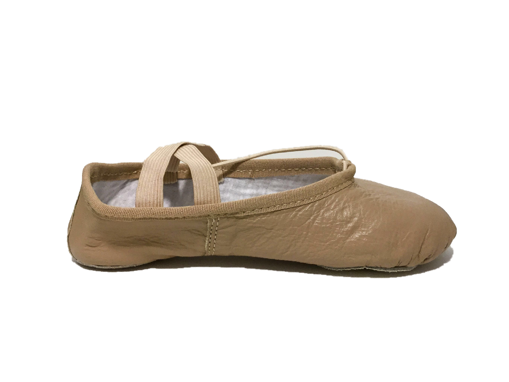 Tenacious Tan Fleshtone Leather Ballet Shoe | Blendz Apparel