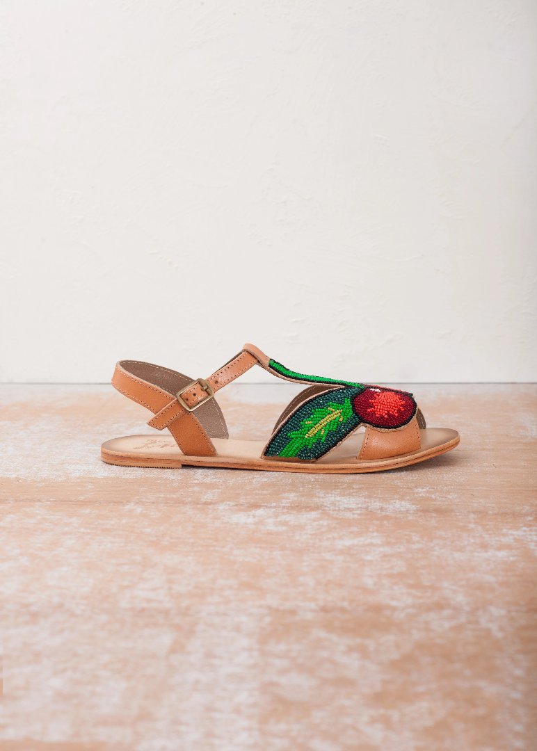 Cherie Flat T bar Sandal - SIZE 37 last 