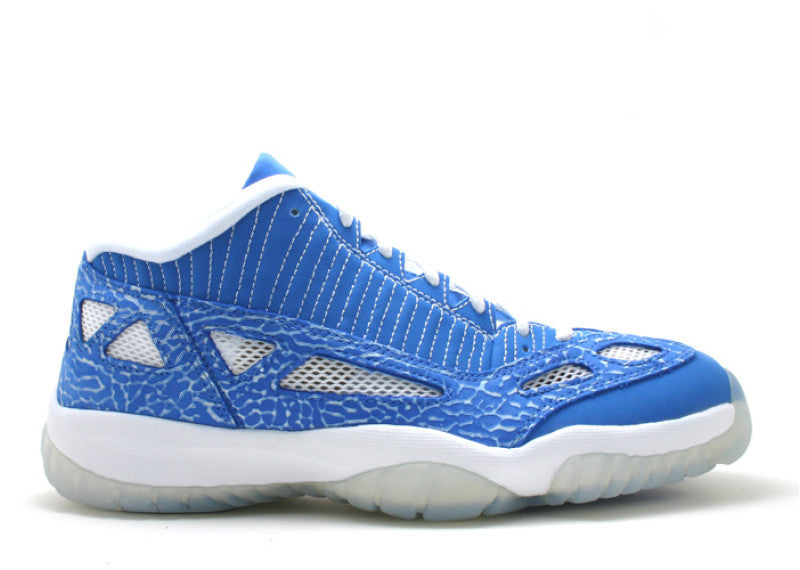 Jordan 11 Low Retro Argon Blue Zest White Street Sole