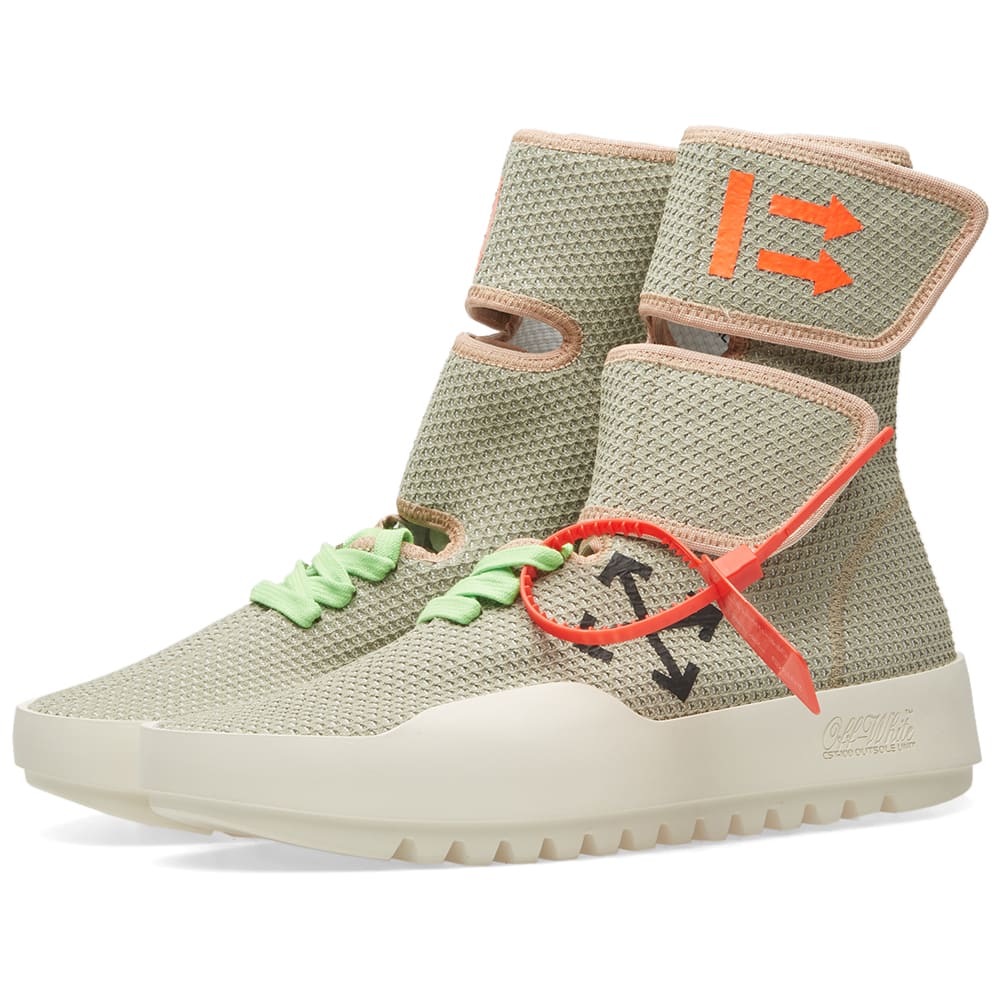 moto wrap sneaker off white