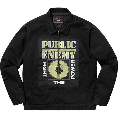 supreme public enemy jacket