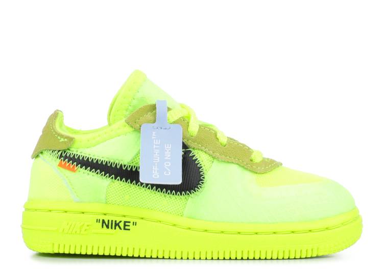 off white nike air force 1 volt