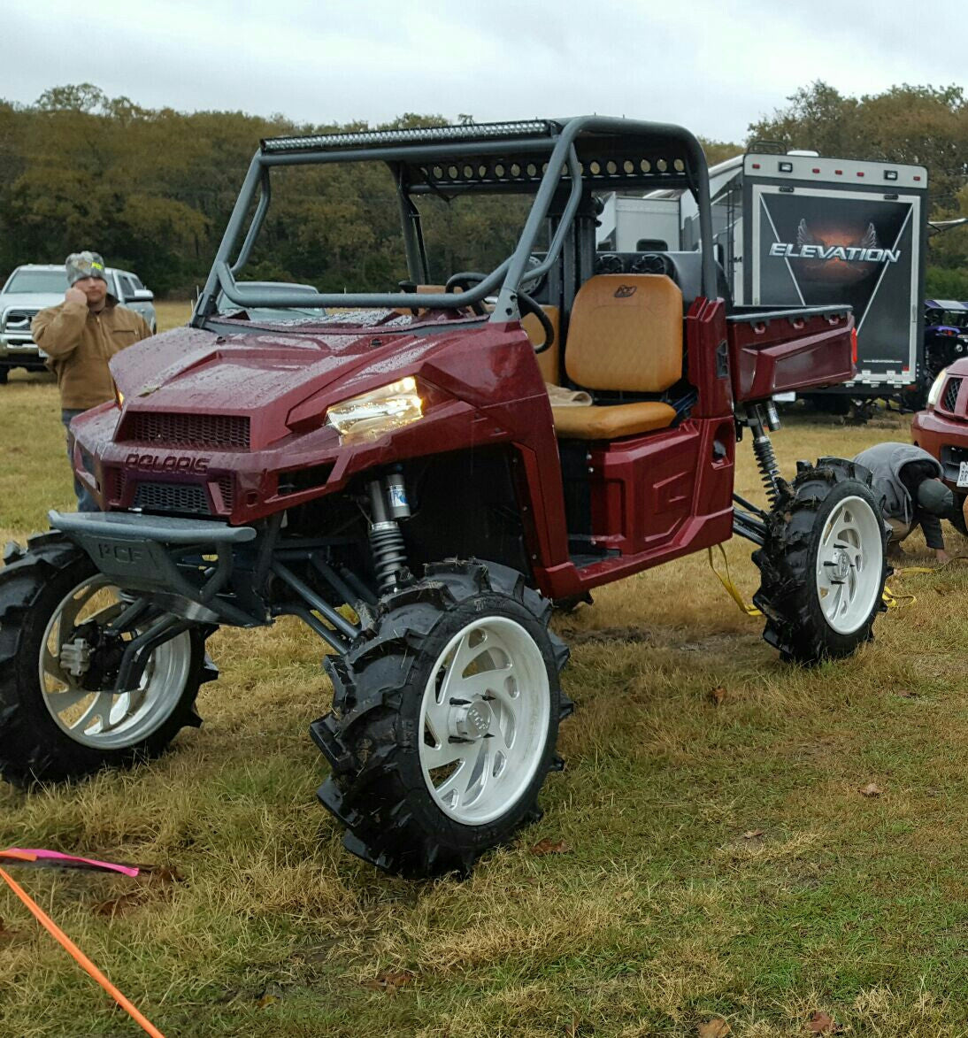 pcf polaris ranger obs 8 lift with axles pocket change fab pcf polaris ranger obs 8