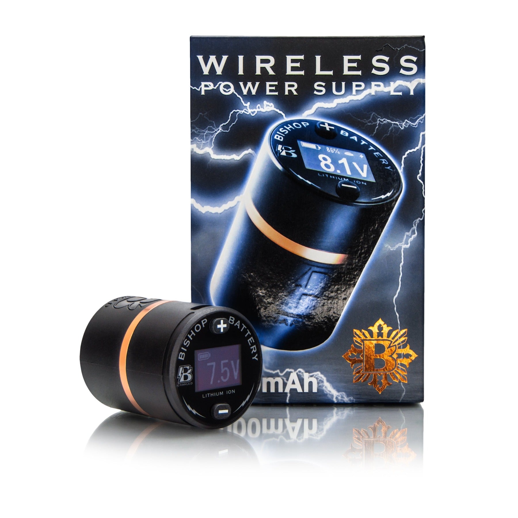 Bishop B-Charged Wireless Power Supply - V2 - Eternal Tattoo Supply