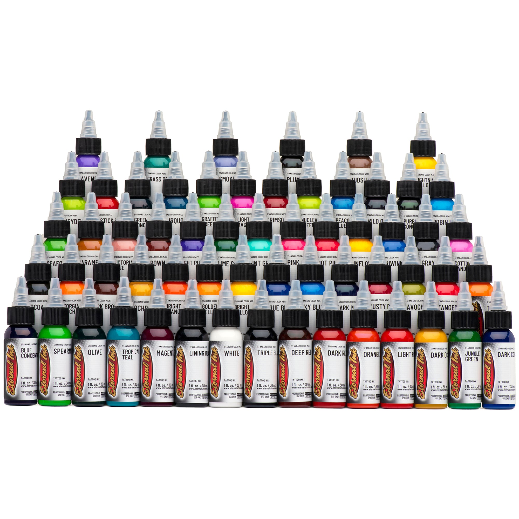 Blue Lagoon Set of 10 Tattoo Inks  StarBrite Colors Tattoo Inks