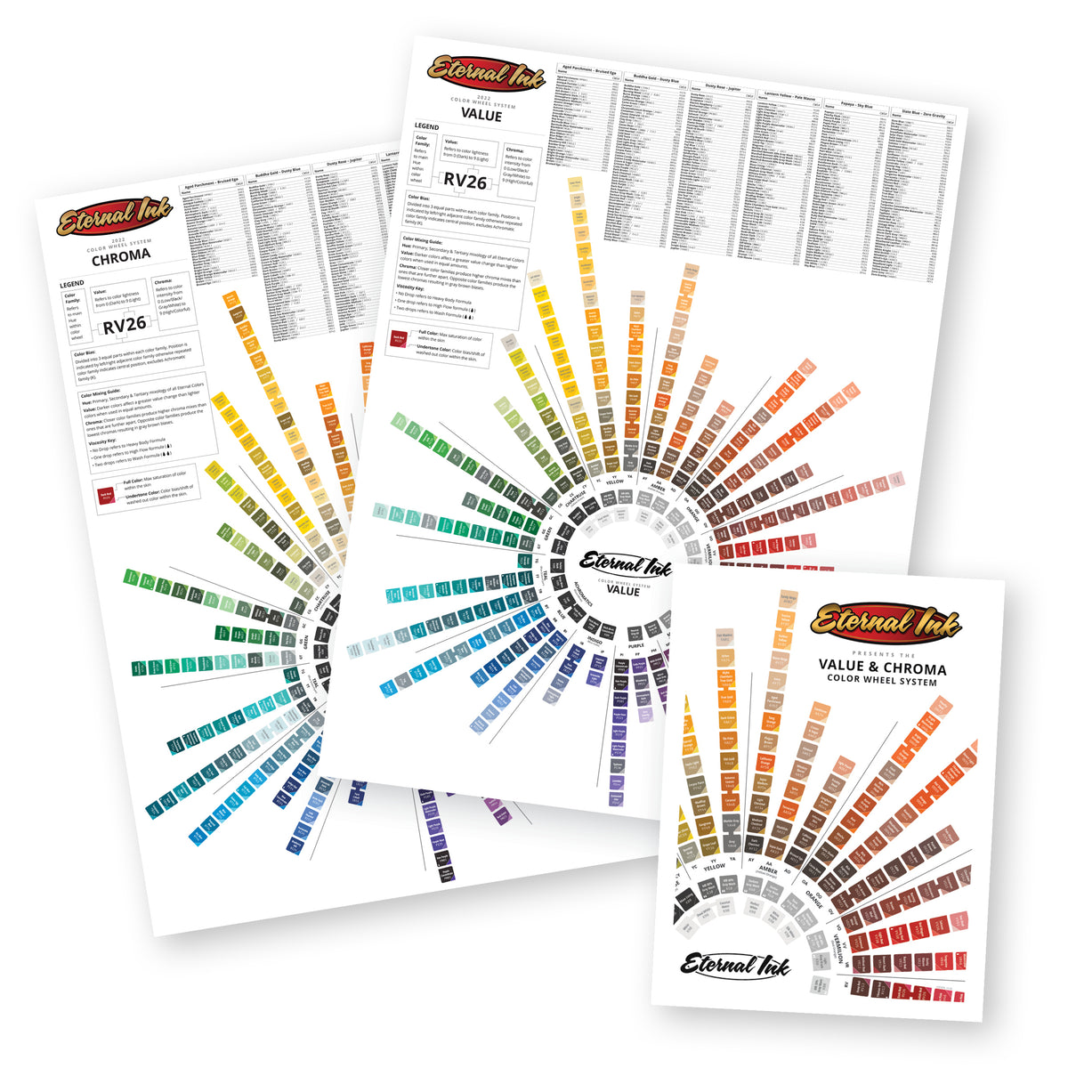 Eternal Ink Color Wheel System Eternal Tattoo Supply