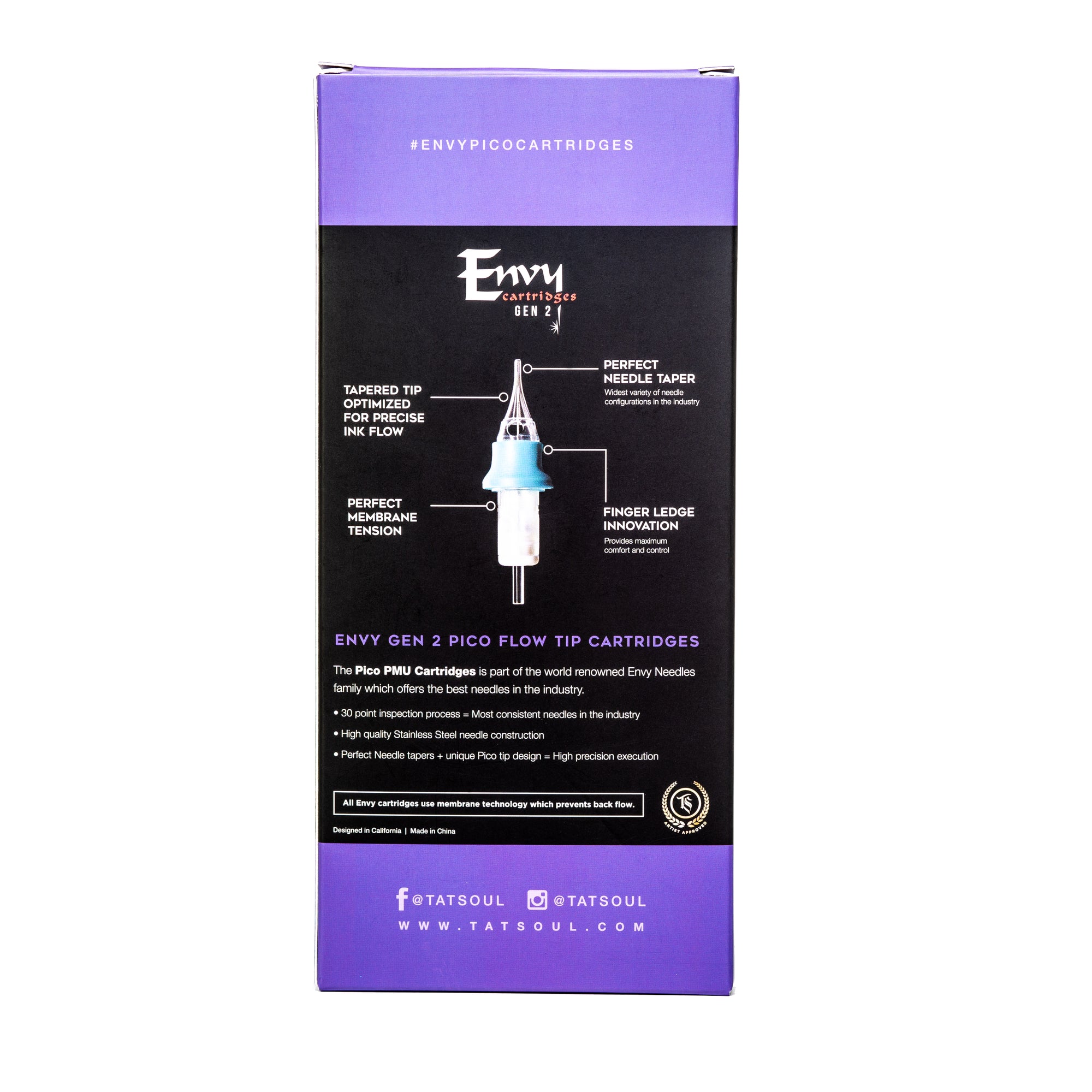 Envy Bugpin Tattoo Needles  Curved Magnum