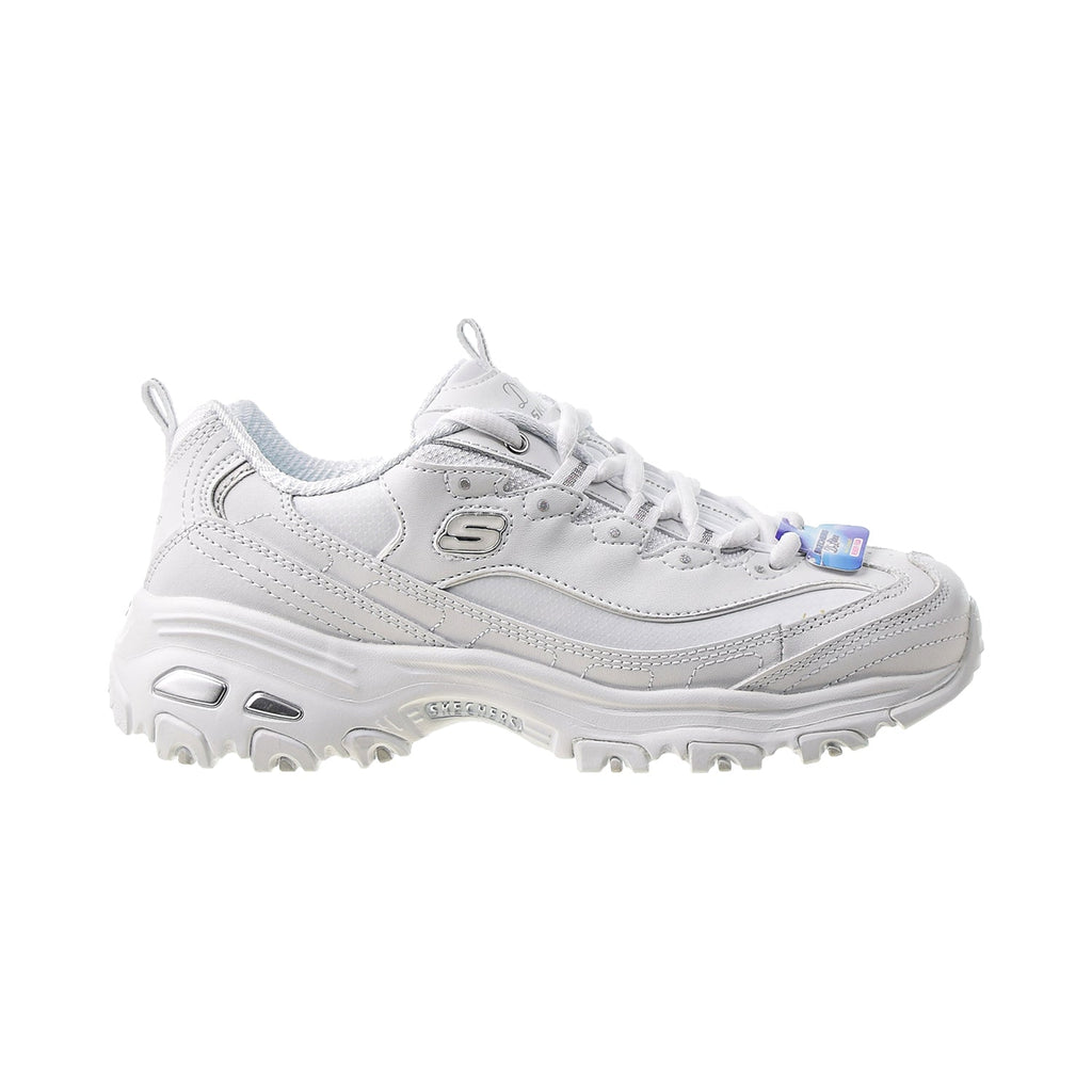 Skechers Fresh Extra Wide Width Women's Shoes White-Silv – Sports NY