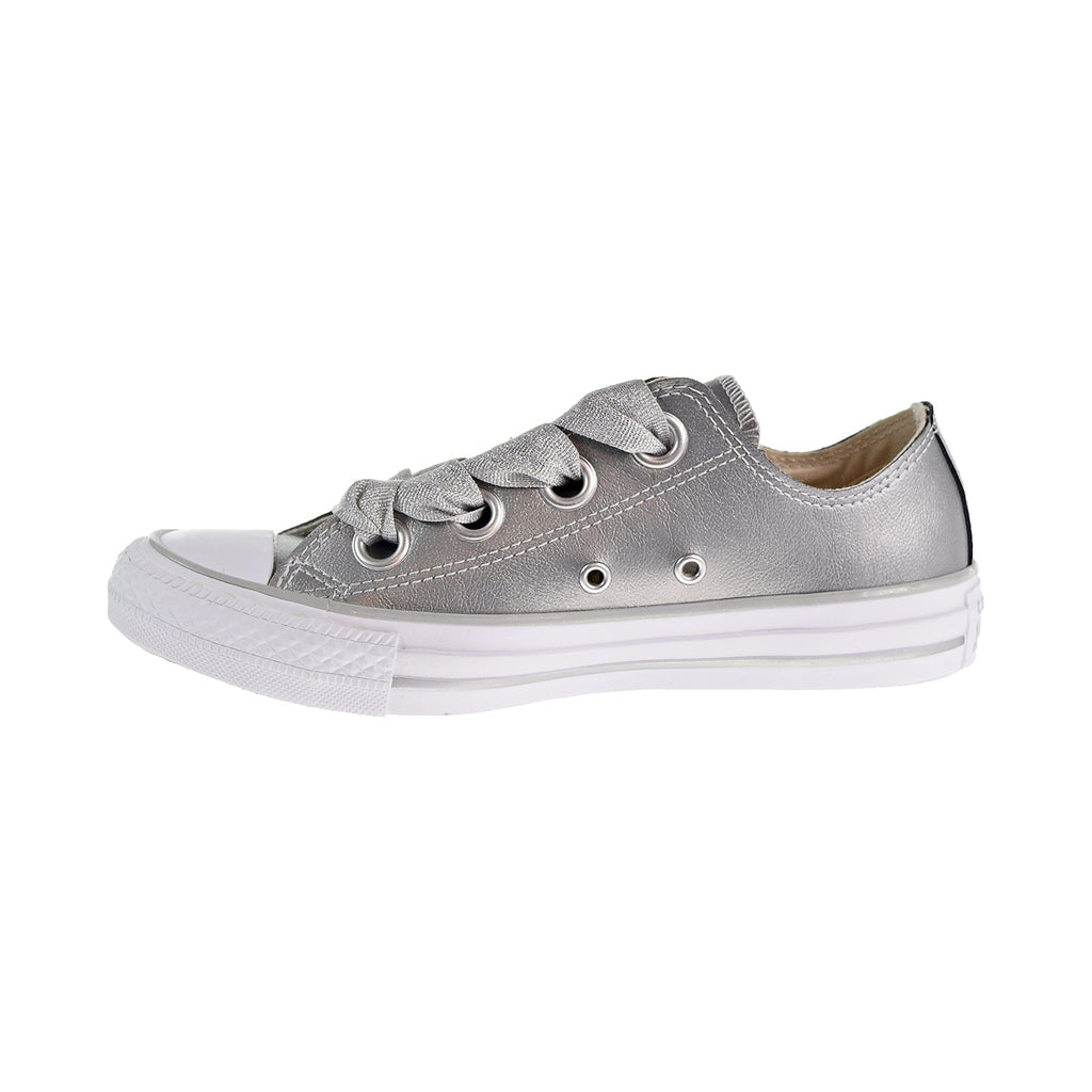 Disgusto invadir máscara Converse Chuck Taylor All Star Big Eyelets Ox Womens Shoes Metallic Si –  Sports Plaza NY