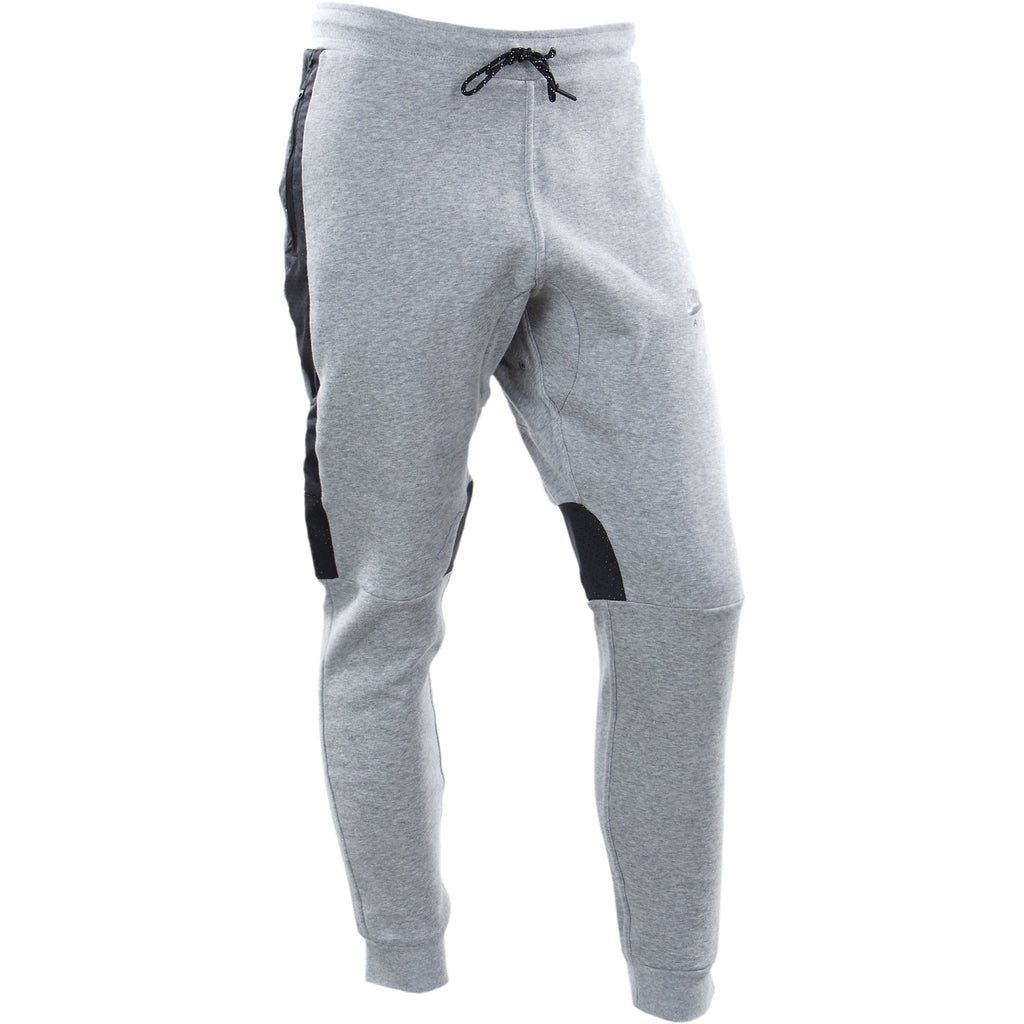 Nike Air Hybrid Fleece Cuffed Men's Jogger Pants Grey-Black – Sports Plaza