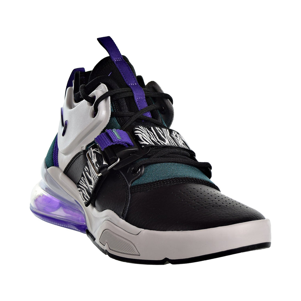 Nike Air Force Big Kids' Shoes Light Zen Grey/Court Purple Sports Plaza NY