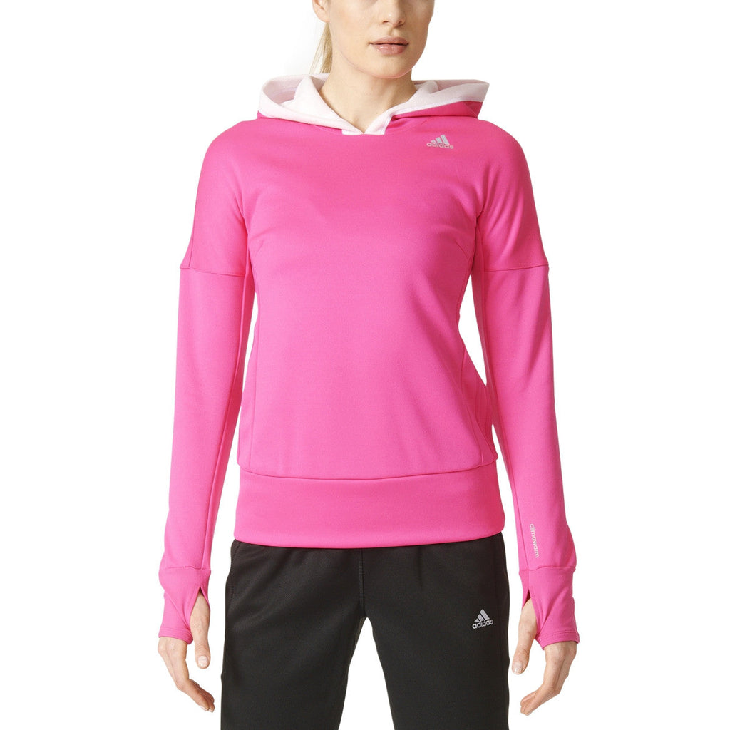 Adidas Response Climawarm Astro Women's Running Hoodie Shock Pink/Whit – Sports NY