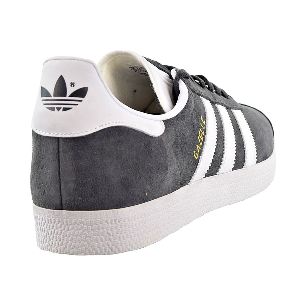métrico Brillante dominar Adidas Gazelle Mens Shoes Solid Grey/White/Gold Metallic – Sports Plaza NY