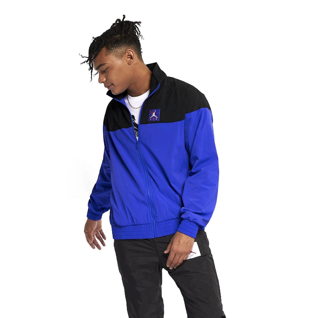 blue jordan coat