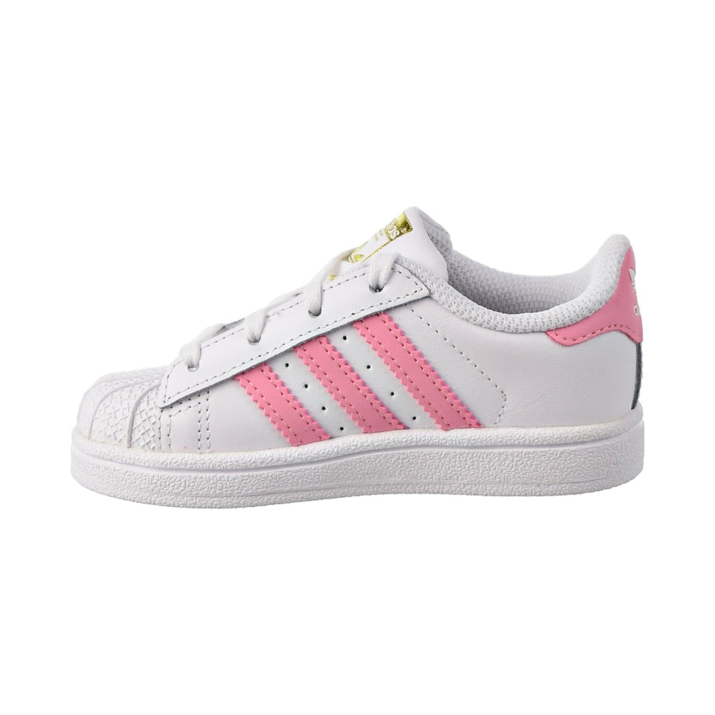 Adidas Superstar I Toddler Footwear White/Light Pink/Gold Metall – Sports Plaza NY