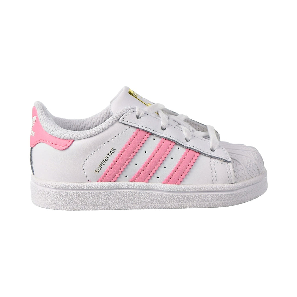 Toddler Shoes Footwear White/Light Pink/Gold Metall – Sports Plaza NY