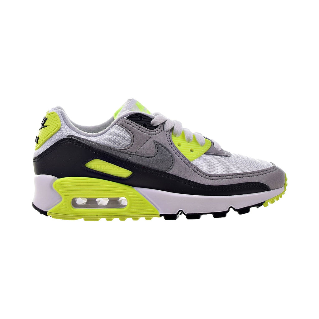 Parameters oppervlakte Buskruit Nike Air Max 90 Women's Shoes White-Grey-Volt – Sports Plaza NY