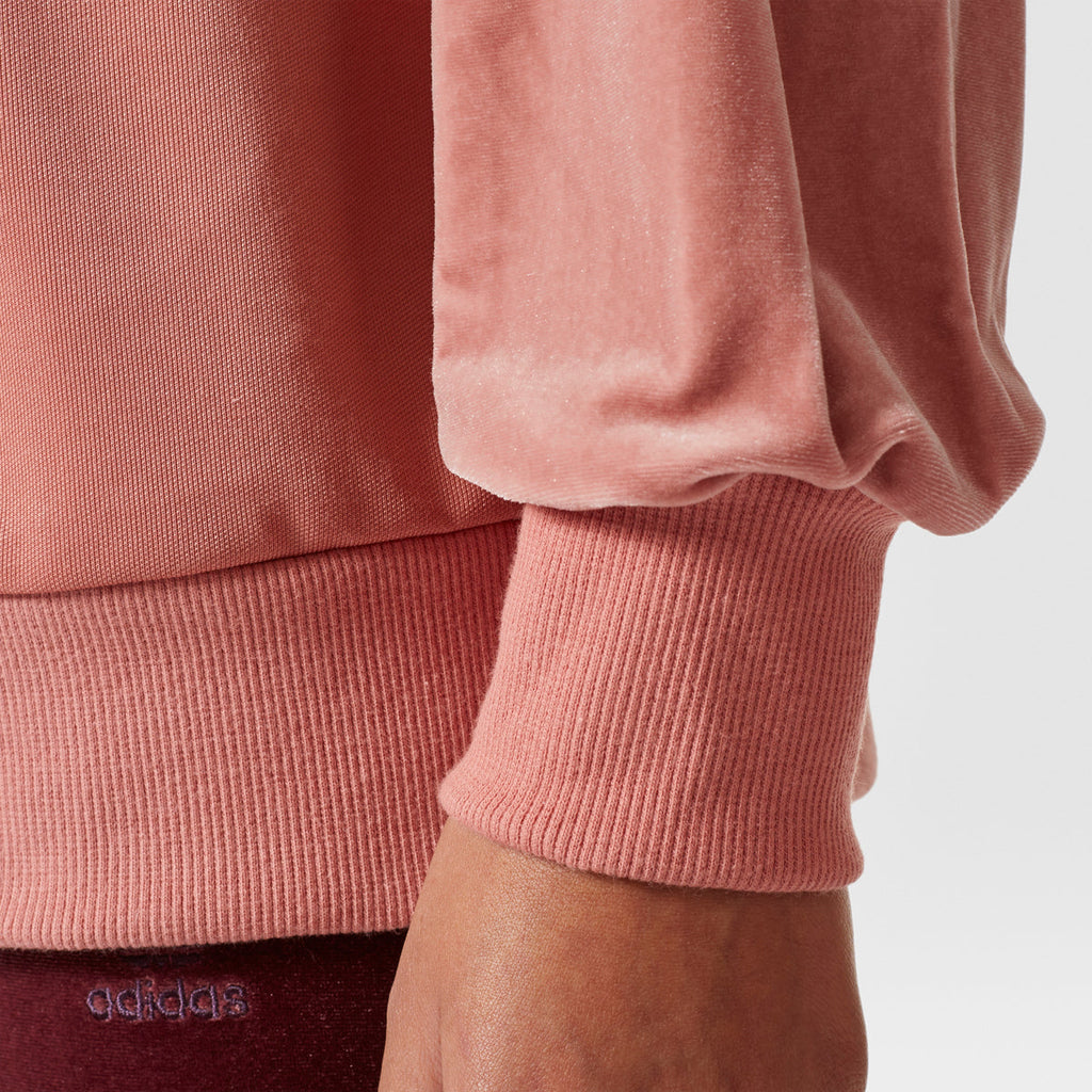 Adidas Velvet Vibes Crew Women's Sweatshirt Raw Pink – NY