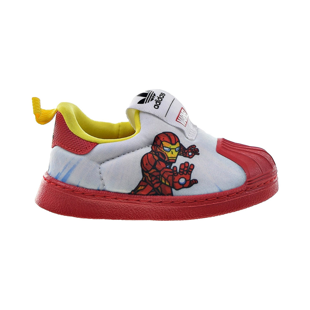 Guiño En el nombre Adular Adidas Superstar 360 I "Marvel Iron Man" Slip-On Toddlers' Shoes White –  Sports Plaza NY