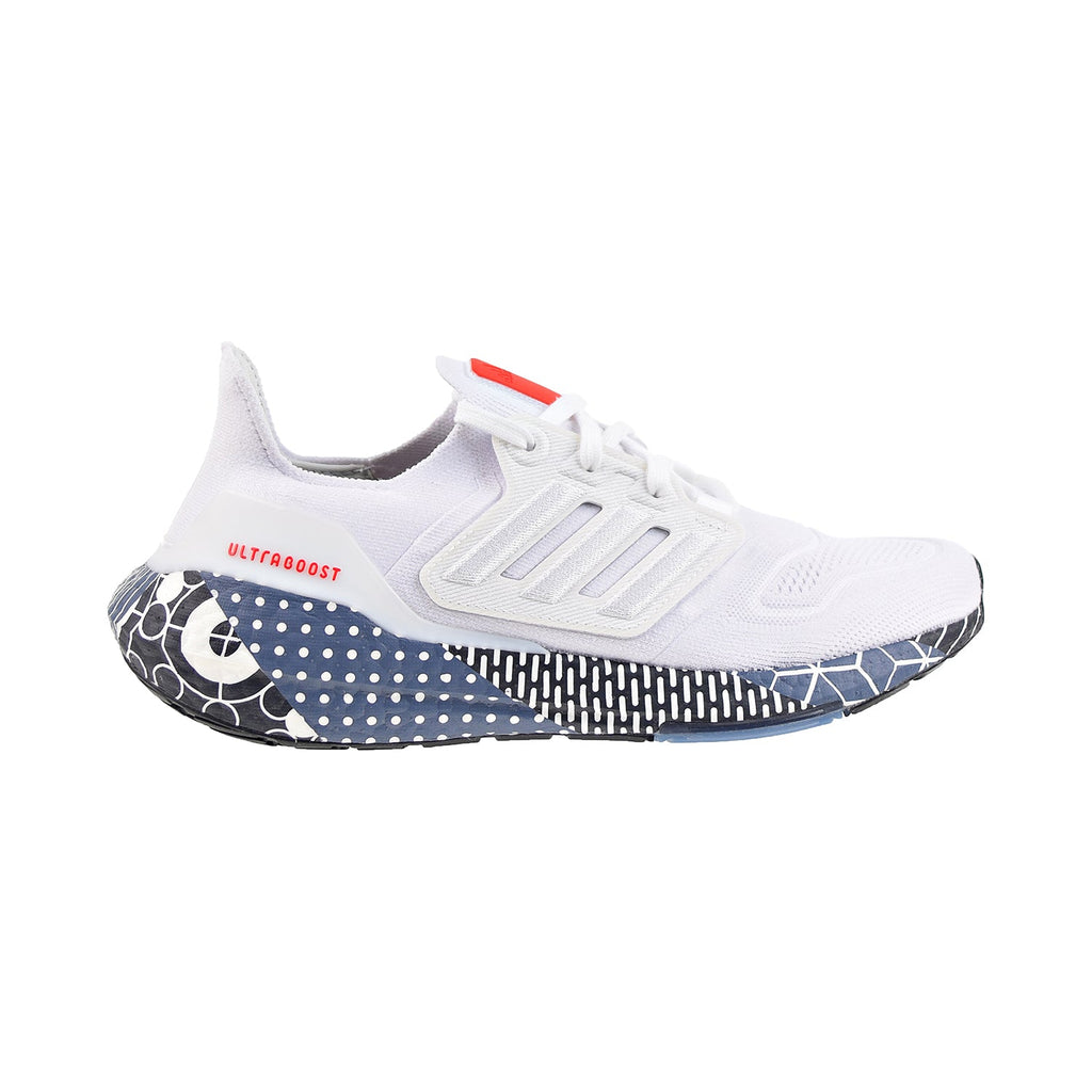 Adidas Ultraboost 22 Men's Shoes Cloud White/Vivid Red – Sports Plaza NY