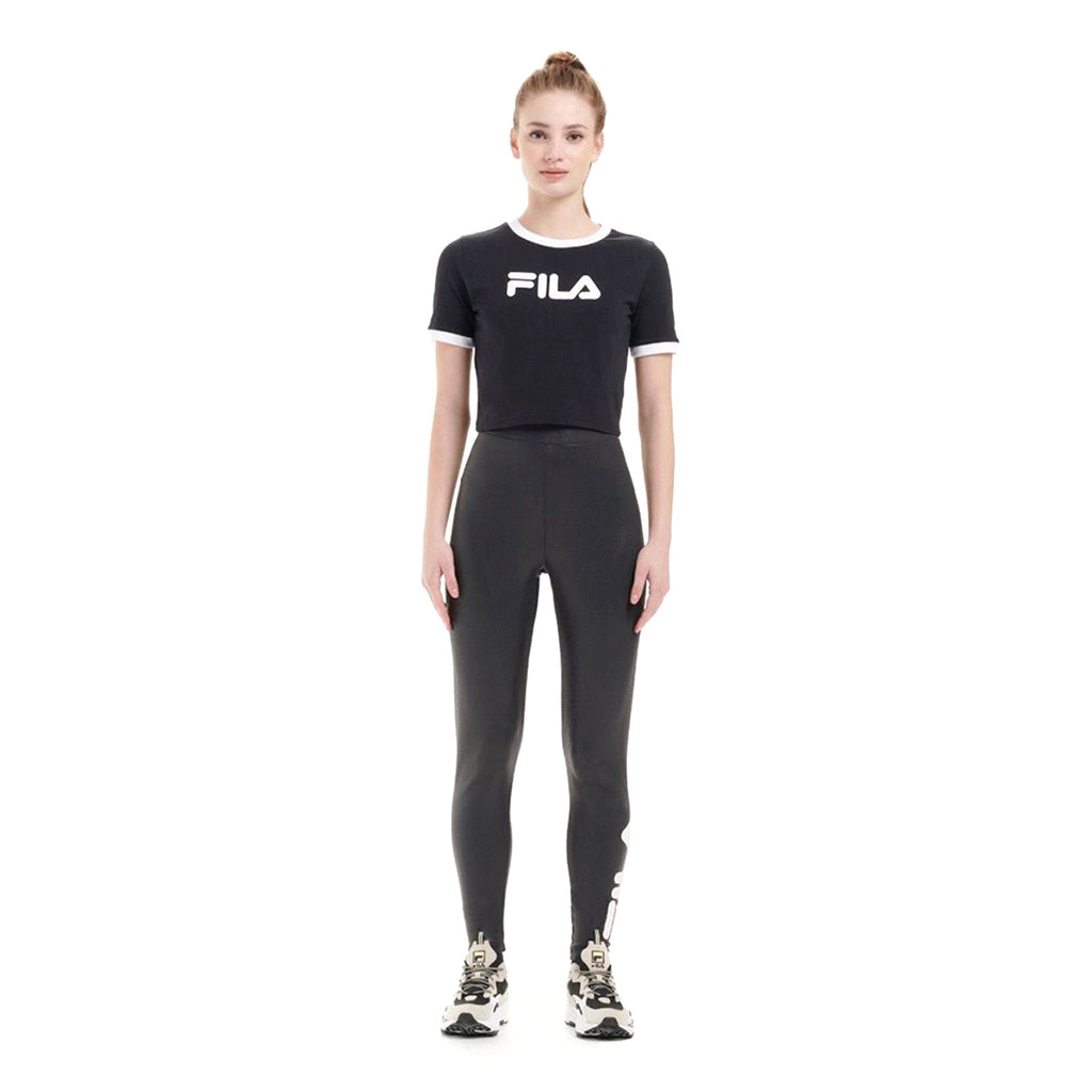 Fila Skyler High Waist Women's Leggings Black-White – Sports Plaza NY