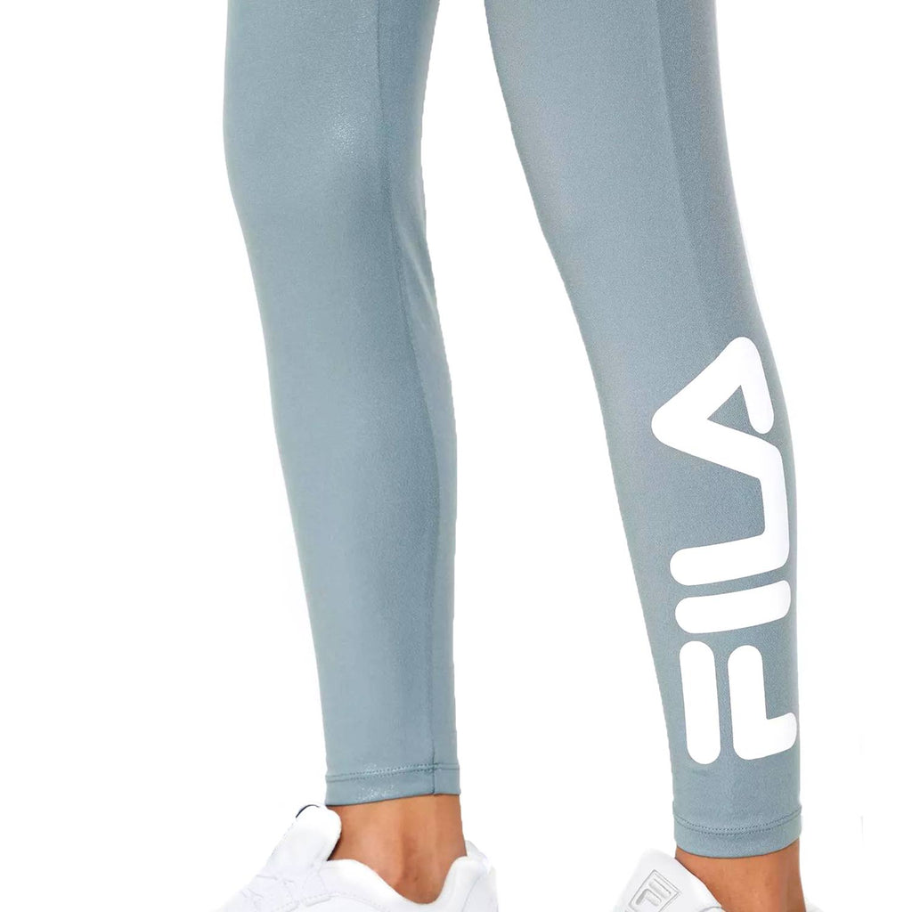 Fila Skyler High Waist Women's Leggings Lead-White – Sports Plaza NY