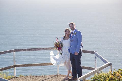 A June Wedding At The Muir Beach Overlook Mill Valley Flowers